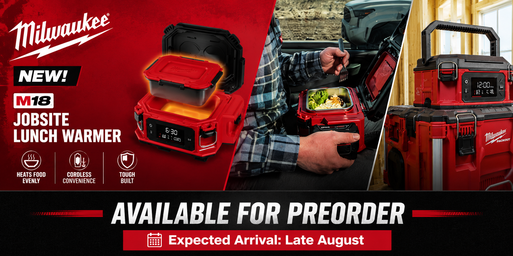 Milwaukee Lunch Warmer available for Preorder
